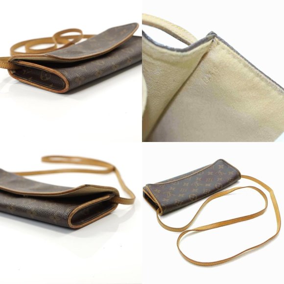 Auth Louis Vuitton Pochette Twin Gm #6925L22 - Picture 13 of 14